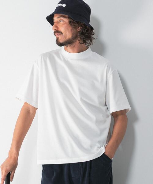 セール】OOPS×RYUAMBE コラボモックネックTシャツ（Tシャツ/カットソー