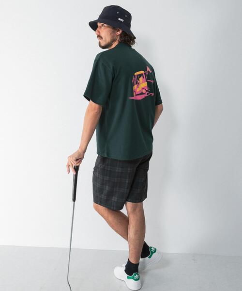 OOPS×RYUAMBE コラボモックネックTシャツ（Tシャツ/カットソー