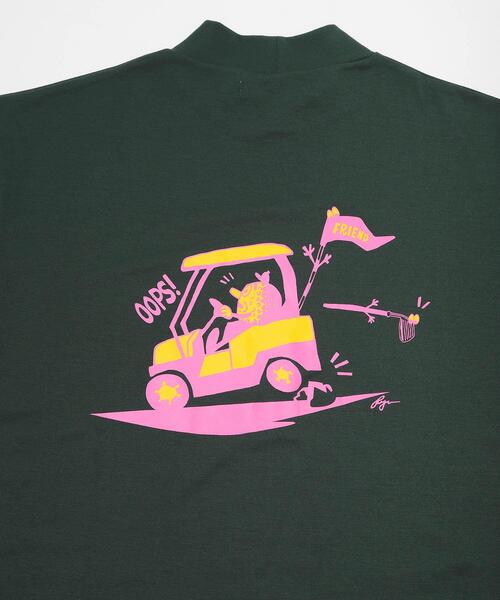 URBAN RESEARCH Sonny Label(アーバンリサーチサニーレーベル)の「OOPS×RYUAMBE コラボモックネックTシャツ(Tシャツ/カットソー・メンズ・グリーン/ネイビー/オフホワイト・X-LARGE/LARGE/MEDIUM)」の12枚目の写真