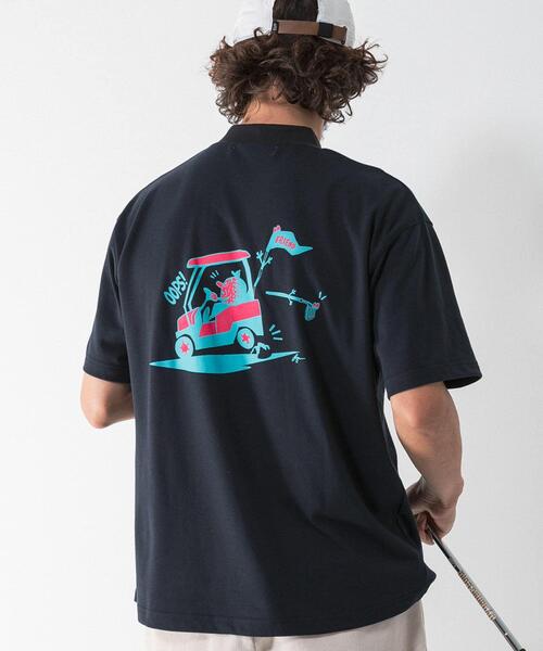 URBAN RESEARCH Sonny Label(アーバンリサーチサニーレーベル)の「OOPS×RYUAMBE コラボモックネックTシャツ(Tシャツ/カットソー・メンズ・グリーン/ネイビー/オフホワイト・X-LARGE/LARGE/MEDIUM)」の14枚目の写真