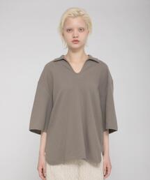 LAATO | open collared tee(Tシャツ/カットソー)