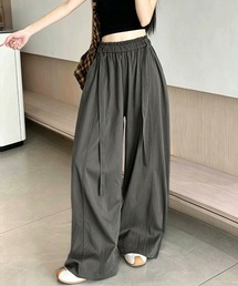 ワイドパンツ ハイウエスト ロングパンツ