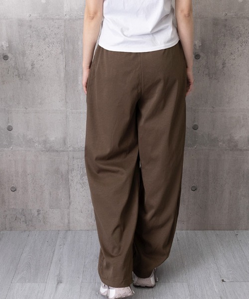 Miniministore(ミニミニストア)の「ワイドパンツ ハイウエスト ロングパンツ(その他パンツ・レディース・ダークグレー/ブラウン/グレイッシュベージュ・FREE)」の19枚目の写真
