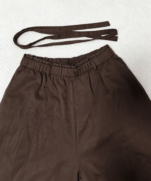 Miniministore(ミニミニストア)の「ワイドパンツ ハイウエスト ロングパンツ(その他パンツ・レディース・ダークグレー/ブラウン/グレイッシュベージュ・FREE)」の22枚目の写真