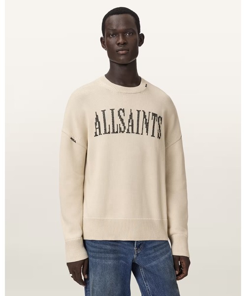 CROSSED CREW | CROSSED クルー（ニット/セーター）｜ALLSAINTS