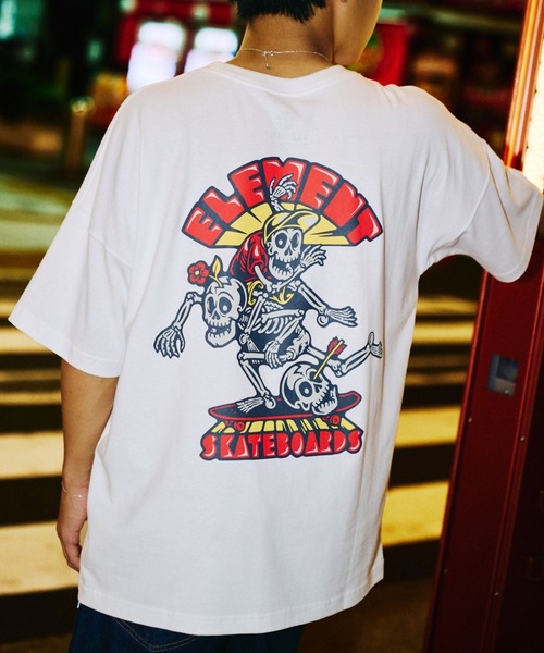 ELEMENT（エレメント）の「ELEMENT メンズ TIMBER 3 2ND SS Tシャツ 【2026年夏モデル】（Tシャツ/カットソー・メンズ・ブルー系その他/ブラック/ホワイト・MEDIUM/LARGE/X-LARGE）」の2枚目の写真