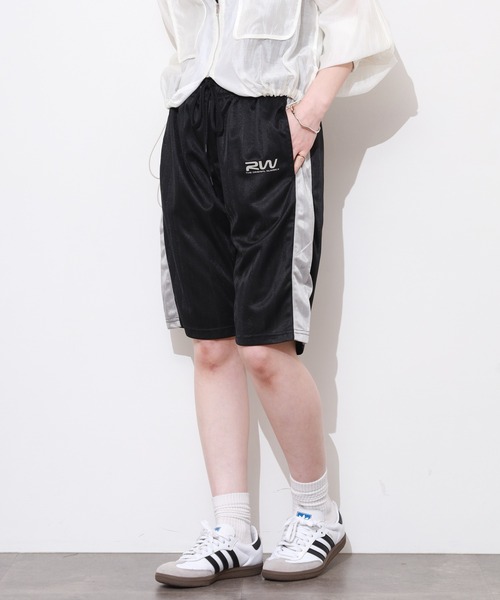 FUNALIVE（ファンアライブ）の「ユニフォーム ロゴ イージーハーフパンツ（その他パンツ・メンズ・ブラック/ライトブルー/ネイビー/グレー・L/LL/M）」の7枚目の写真