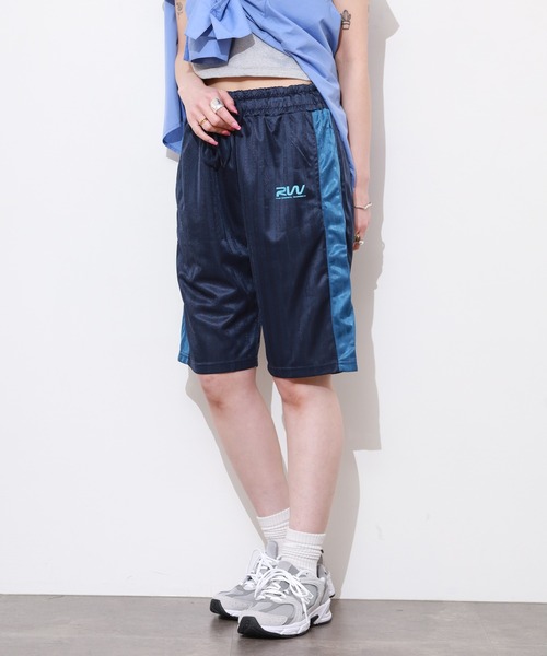 FUNALIVE（ファンアライブ）の「ユニフォーム ロゴ イージーハーフパンツ（その他パンツ・メンズ・ブラック/ライトブルー/ネイビー/グレー・L/LL/M）」の22枚目の写真