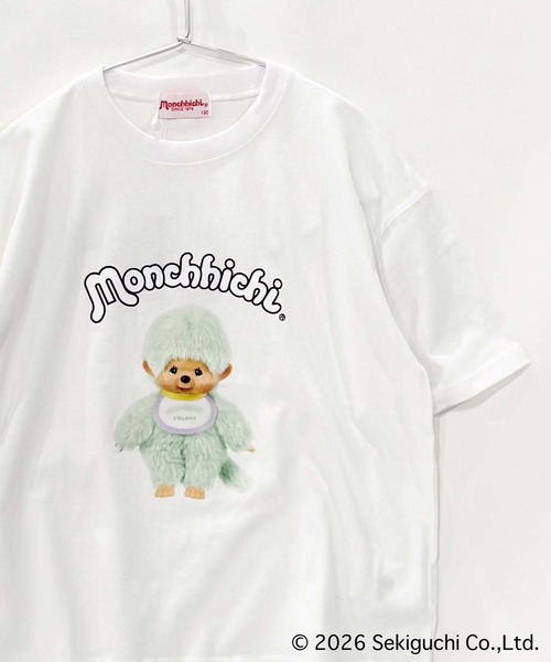 Universal Style Wear（ユニバーサルスタイルウェア）の「モンチッチ 転写 BIG T（Tシャツ/カットソー・キッズ・ホワイト系その他5/ホワイト系その他/ホワイト系その他3/ホワイト系その他2/オフホワイト/ホワイト系その他4・120/110/140/130/160/150）」の3枚目の写真
