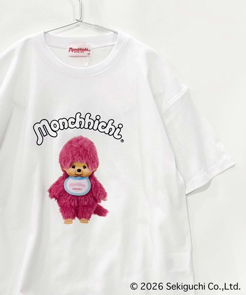 Universal Style Wear（ユニバーサルスタイルウェア）の「モンチッチ 転写 BIG T（Tシャツ/カットソー・キッズ・ホワイト系その他5/ホワイト系その他/ホワイト系その他3/ホワイト系その他2/オフホワイト/ホワイト系その他4・120/110/140/130/160/150）」の4枚目の写真