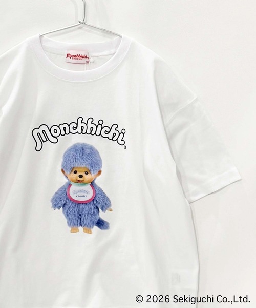 Universal Style Wear（ユニバーサルスタイルウェア）の「モンチッチ 転写 BIG T（Tシャツ/カットソー・キッズ・ホワイト系その他5/ホワイト系その他/ホワイト系その他3/ホワイト系その他2/オフホワイト/ホワイト系その他4・120/110/140/130/160/150）」の5枚目の写真