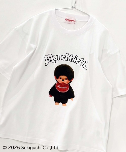 Universal Style Wear（ユニバーサルスタイルウェア）の「モンチッチ 転写 BIG T（Tシャツ/カットソー・キッズ・ホワイト系その他5/ホワイト系その他/ホワイト系その他3/ホワイト系その他2/オフホワイト/ホワイト系その他4・120/110/140/130/160/150）」の17枚目の写真