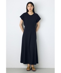 【身長/骨格別着用画像あり】フィットフレアカットワンピース 春服 夏服 大人かわいい