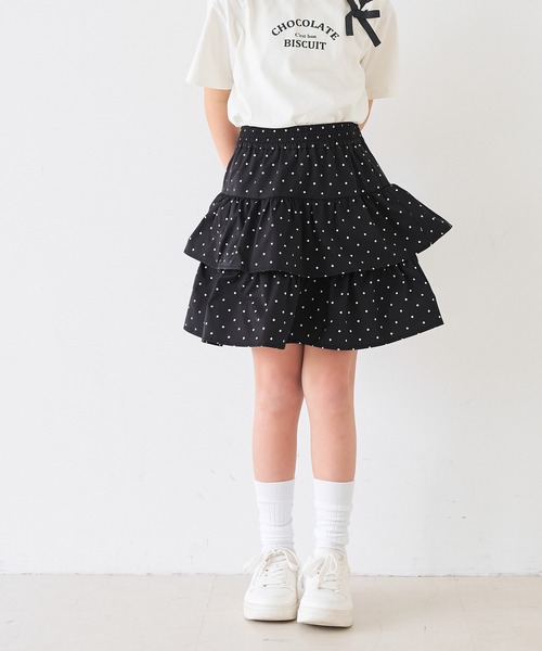 coca(coca)(コカ)の「キッズ ドットフリルスカート(スカート・キッズ・B/A・120/150/140/130)」の13枚目の写真
