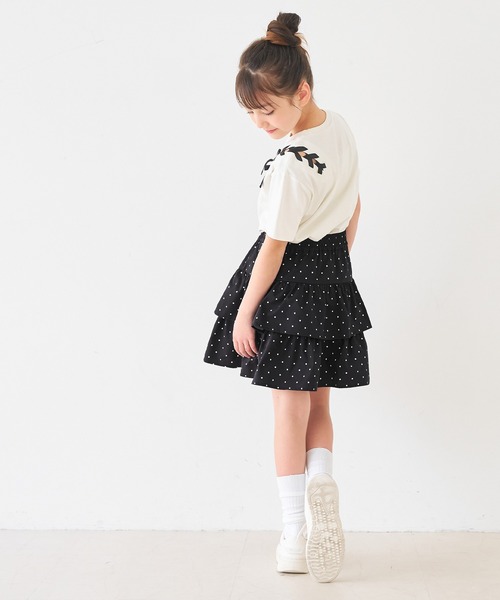 coca(coca)(コカ)の「キッズ ドットフリルスカート(スカート・キッズ・B/A・120/150/140/130)」の11枚目の写真