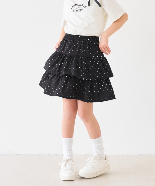 coca(coca)(コカ)の「キッズ ドットフリルスカート(スカート・キッズ・B/A・120/150/140/130)」の10枚目の写真