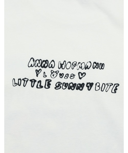 Little sunny bite(リトルサニーバイト)の「★Little sunny bite★anna hopman x little sunny bite animal big tee 26SS(Tシャツ/カットソー・メンズ・ホワイト/ブルー/ブラック・SMALL/MEDIUM)」の12枚目の写真