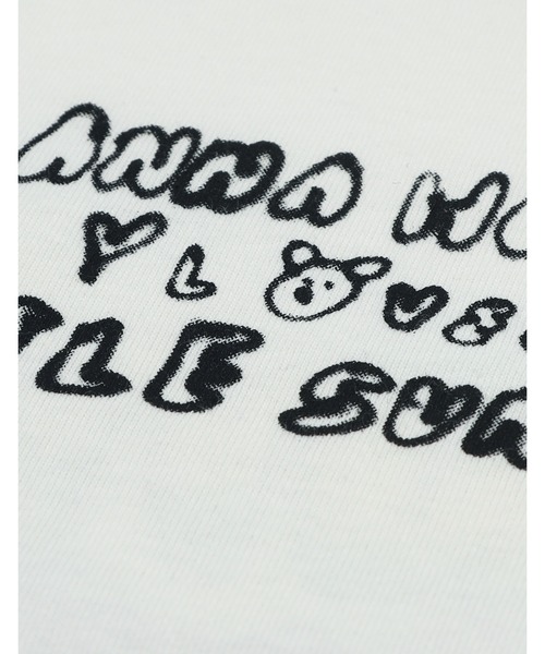 Little sunny bite(リトルサニーバイト)の「★Little sunny bite★anna hopman x little sunny bite animal big tee 26SS(Tシャツ/カットソー・メンズ・ホワイト/ブルー/ブラック・SMALL/MEDIUM)」の13枚目の写真