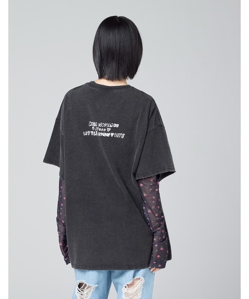 Little sunny bite(リトルサニーバイト)の「★Little sunny bite★anna hopman x little sunny bite animal big tee 26SS(Tシャツ/カットソー・メンズ・ホワイト/ブルー/ブラック・SMALL/MEDIUM)」の15枚目の写真