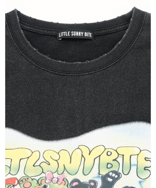 Little sunny bite(リトルサニーバイト)の「★Little sunny bite★anna hopman x little sunny bite animal big tee 26SS(Tシャツ/カットソー・メンズ・ホワイト/ブルー/ブラック・SMALL/MEDIUM)」の16枚目の写真