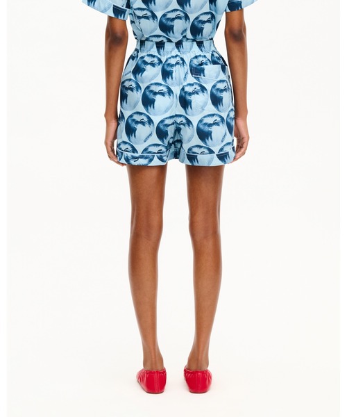 KENZO（ケンゾー）の「'KENZO Apple pop' ショーツ イン コットン（その他パンツ・レディース・ブルー系その他・36/34）」の2枚目の写真