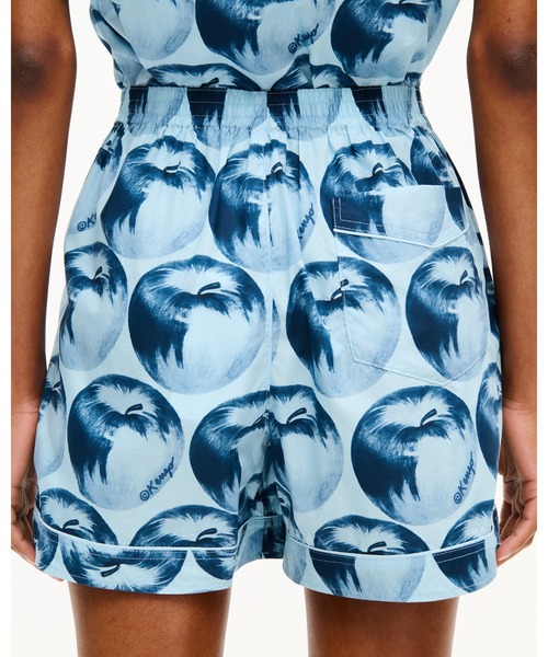 KENZO（ケンゾー）の「'KENZO Apple pop' ショーツ イン コットン（その他パンツ・レディース・ブルー系その他・36/34）」の4枚目の写真