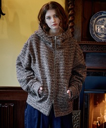 Casper John�i�L���X�p�[�W�����j�́uHigh neck boucle blouson/�n�C�l�b�N�u�[�N���u���]���i�u���]���j�v