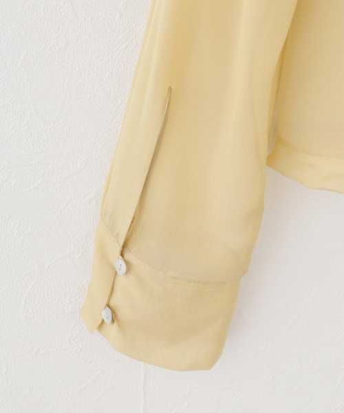 Paloma Wool(パロマウール)の「PALOMA WOOL / パロマウール ERALDA(シャツ/ブラウス・レディース・アイボリー・X-SMALL/SMALL)」の4枚目の写真