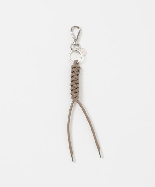 ITTI(イッチ)の「ITTI CRISTY SNAKEKNOT CHARM(キーホルダー・メンズ・ベージュ系その他/ブラック・ONE)」の1枚目の写真