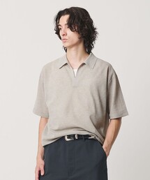 BEAUTY&YOUTH UNITED ARROWS | KNITEE リネンブレンド メリノ スキッパー ニット Tシャツ ウォッシャブル(ニット/セーター)