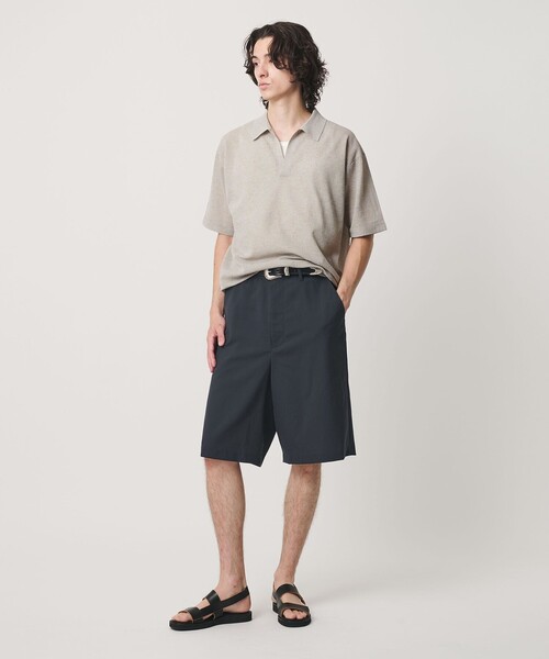 BEAUTY&YOUTH UNITED ARROWS(ビューティーアンドユースユナイテッドアローズ)の「KNITEE リネンブレンド メリノ スキッパー ニット Tシャツ ウォッシャブル(ニット/セーター・メンズ・ブラック/ライトグレー/イエロー・S/L/M/XL)」の21枚目の写真
