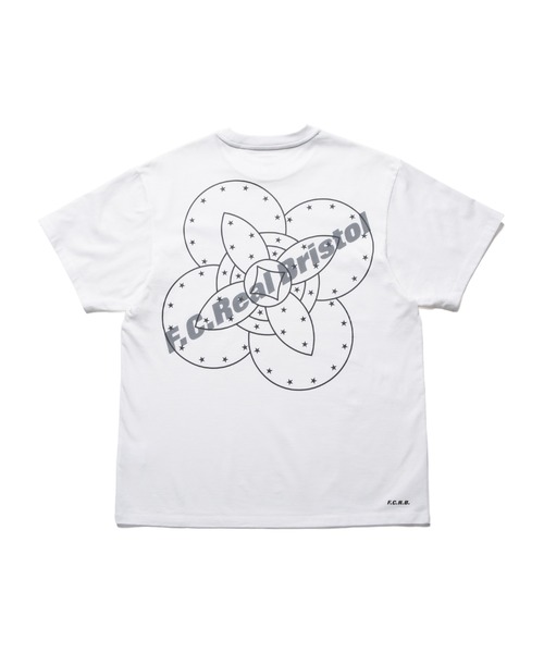 F.C.Real Bristol(エフシーレアルブリストル)の「56STARS TEE(Tシャツ/カットソー・メンズ・ピンク/ホワイト/ブラック・SMALL/MEDIUM/LARGE/X-LARGE/XX-LARGE)」の2枚目の写真