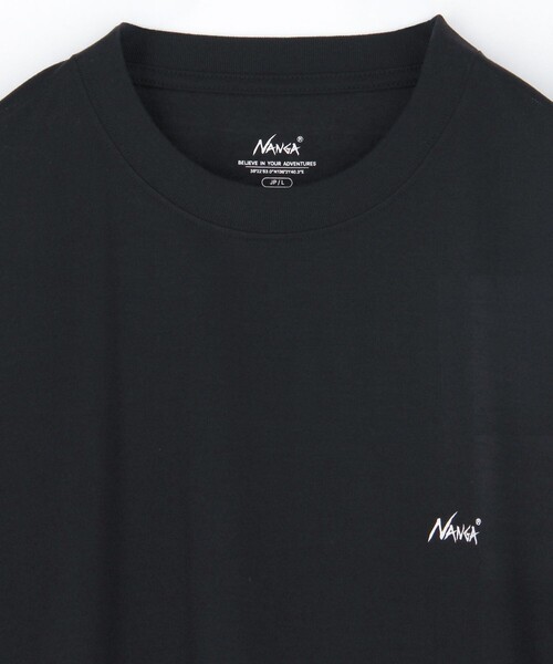 NANGA(ナンガ)の「NANGA/ナンガ DRY MIX PIVOT SLEEVE TEE/ドライミックス ピボットスリーブ Tシャツ(Tシャツ/カットソー・メンズ・ホワイト/ブラック・LARGE/X-LARGE/MEDIUM)」の4枚目の写真