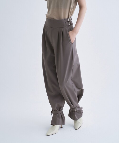 CODE A（コードエー）の「bound edge pants（その他パンツ・レディース・ブラウン系その他/ブラック・34/36/38）」の16枚目の写真