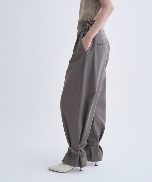 CODE A（コードエー）の「bound edge pants（その他パンツ・レディース・ブラウン系その他/ブラック・34/36/38）」の17枚目の写真