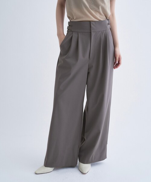 CODE A（コードエー）の「bound edge pants（その他パンツ・レディース・ブラウン系その他/ブラック・34/36/38）」の20枚目の写真