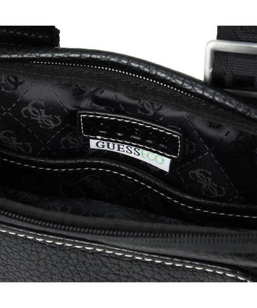 Guess(ゲス)の「BOSTON Flat Crossbody ショルダーバッグ(ショルダーバッグ・メンズ・ブラウン/ブラック・ONE SIZE)」の12枚目の写真