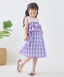 Belle Maison（ベルメゾン）の「チェックワンピース（ワンピース）」