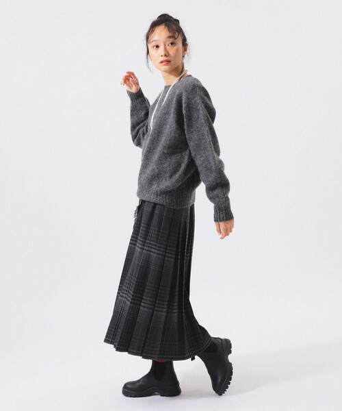 NOR'EASTERLY(ノアイースターリー)の「【別注】Nor’Easterly / ビッグ クルー ネック(ニット/セーター・レディース・オレンジ系その他/ブルー系その他2/パープル/ピンク/ブラウン/グレー系その他・ONE SIZE)」の8枚目の写真