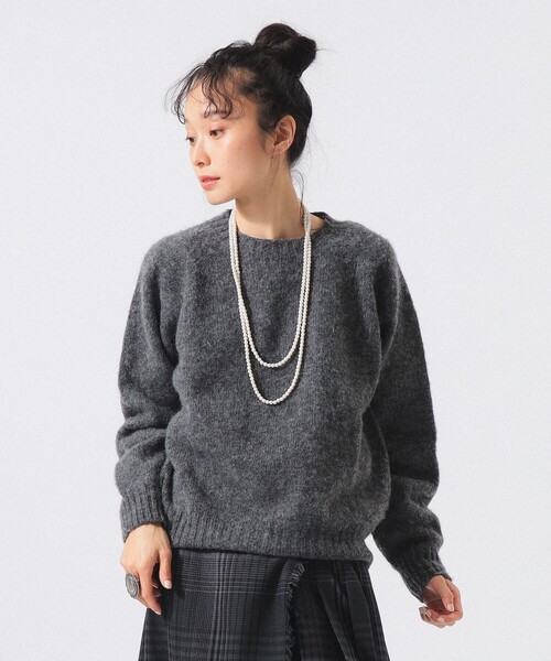 NOR'EASTERLY(ノアイースターリー)の「【別注】Nor’Easterly / ビッグ クルー ネック(ニット/セーター・レディース・オレンジ系その他/ブルー系その他2/パープル/ピンク/ブラウン/グレー系その他・ONE SIZE)」の10枚目の写真