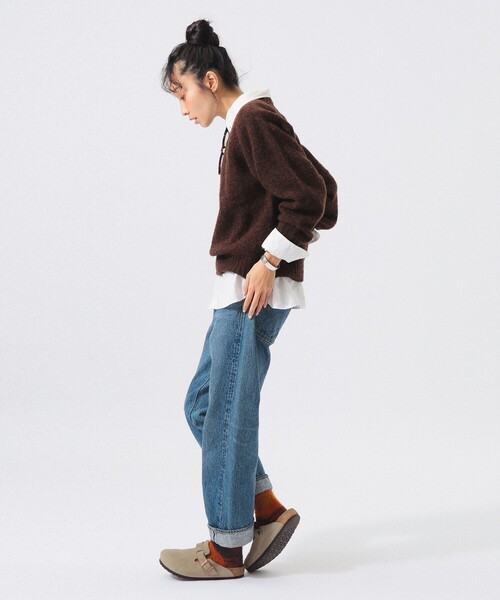 NOR'EASTERLY(ノアイースターリー)の「【別注】Nor’Easterly / ビッグ クルー ネック(ニット/セーター・レディース・オレンジ系その他/ブルー系その他2/パープル/ピンク/ブラウン/グレー系その他・ONE SIZE)」の12枚目の写真