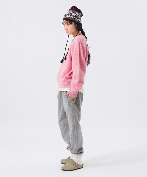 NOR'EASTERLY(ノアイースターリー)の「【別注】Nor’Easterly / ビッグ クルー ネック(ニット/セーター・レディース・オレンジ系その他/ブルー系その他2/パープル/ピンク/ブラウン/グレー系その他・ONE SIZE)」の16枚目の写真