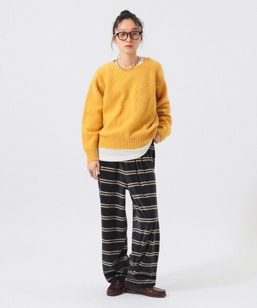 NOR'EASTERLY(ノアイースターリー)の「【別注】Nor’Easterly / ビッグ クルー ネック(ニット/セーター・レディース・オレンジ系その他/ブルー系その他2/パープル/ピンク/ブラウン/グレー系その他・ONE SIZE)」の21枚目の写真