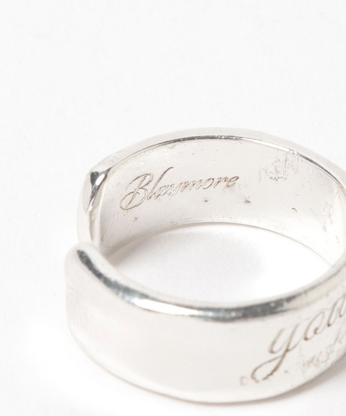 BLAYMORE(ブレイモア)の「【BLAYMORE】Letter Open Ring / オープンリング(リング・メンズ・シルバー・FREE)」の4枚目の写真
