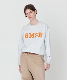 Champion（チャンピオン）の「【別注】Champion   BOYロゴ リンガーTシャツ（Tシャツ/カットソー）」