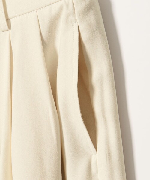 conte(コンテ)の「<conte>スエードライク タックワイドパンツ WHITE(その他パンツ・レディース・ホワイト・38/36)」の12枚目の写真