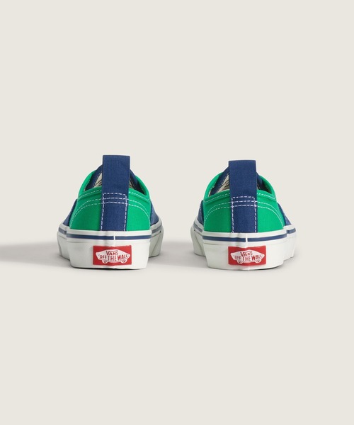 VANS(バンズ)の「キッズ オーセンティック エラスティックレース / Authentic Elastic Lace PRIMARY VN000VAC5TU1(スニーカー・キッズ・グリーン・3/2/1/13/12/11)」の4枚目の写真