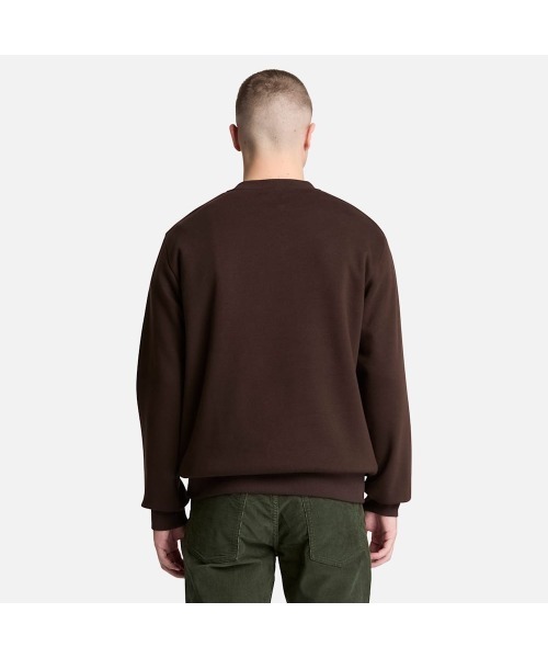 Timberland(ティンバーランド)の「チェスト ロゴ ループバック クルー スウェットシャツ メンズ(スウェット・メンズ・ダークブラウン・LARGE/X-LARGE/XX-LARGE)」の3枚目の写真