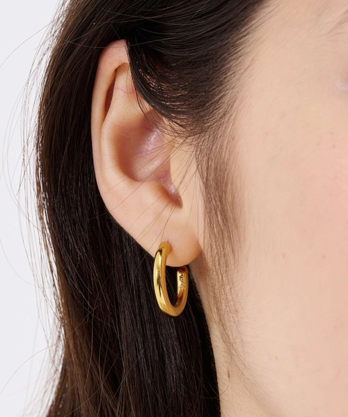 TINA:JOJUN(ティーナジョジュン)の「プランプフープ ステンレス ピアス TINA:JOJUN(ピアス(両耳用)・レディース・ゴールド/シルバー・フリー)」の10枚目の写真