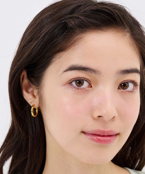 TINA:JOJUN(ティーナジョジュン)の「プランプフープ ステンレス ピアス TINA:JOJUN(ピアス(両耳用)・レディース・ゴールド/シルバー・フリー)」の11枚目の写真